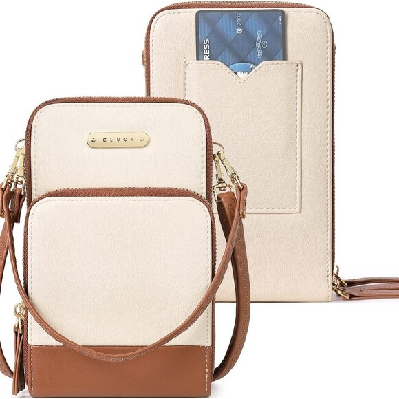 Small Crossbody Bags for Women PU Leather Cell Phone Purse Wallet with Adjustabl - Picture 7 of 7